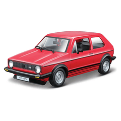 Bburago 1:24 - Volkswagen Golf MK1 GTI 1979 Vermelho