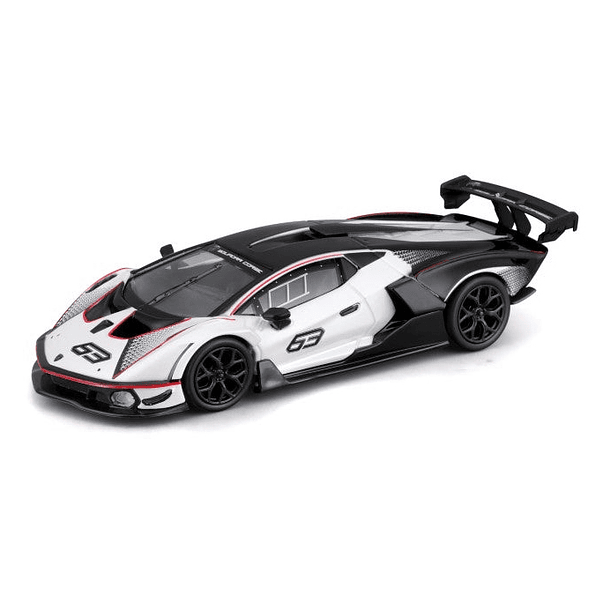 Bburago Race 1:32 - Lamborghini Essenza SCV12 Branco 