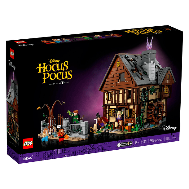 Disney Três Bruxas Loucas: A Casa de Campo das Irmãs Sanderson 1