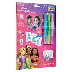 Spray & Create - Conjunto Canetas de Sopro Disney Princess