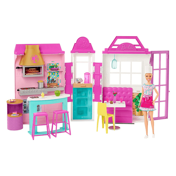 Barbie Restaurante Cook 'N Grill 2