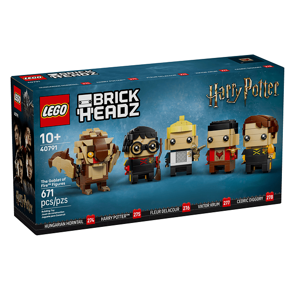 BrickHeadz - Figuras de O Cálice de Fogo 1