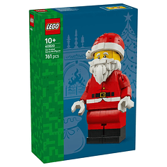 Minifigura de Pai Natal em Tamanho Aumentado