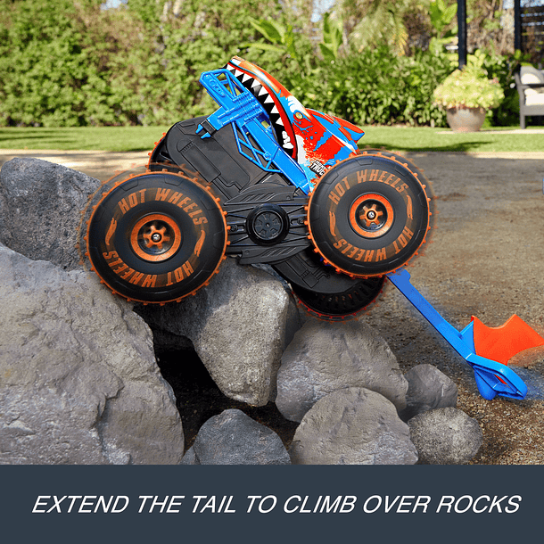 Hot Wheels Monster Trucks - Tiger Shark Climber RC 6
