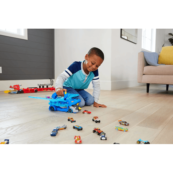 Hot Wheels City - Camião de Transporte Ultimate Dual Dragon 6