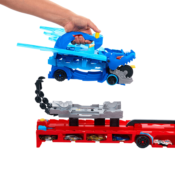 Hot Wheels City - Camião de Transporte Ultimate Dual Dragon 5
