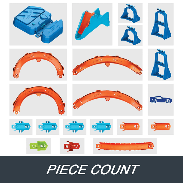 Hot Wheels Track Creator - Boosted Jump Speedway 4