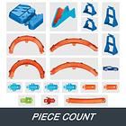 Hot Wheels Track Creator - Boosted Jump Speedway 4