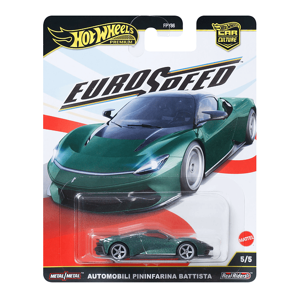 Hot Wheels Euro Speed - Automobili Pininfarina Battista 