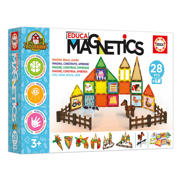Educa - Magnetics Eco Farm 28 peças 1