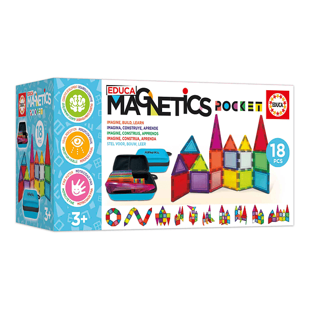 Educa - Magnetics Pocket 18 peças 1