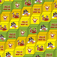 Papel Presente Natal + Serviço Embrulho (Por Compra)