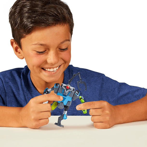 Tartaruga Ninja Mutations - Figura Básica Bishop in Mech 4