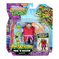 Tartaruga Ninja Mutations - Figura Básica Splinter