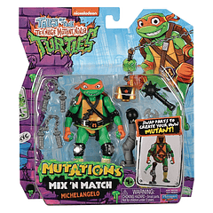 Tartaruga Ninja Mutations - Figura Básica Michelangelo