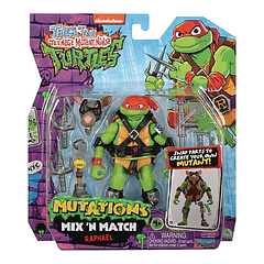 Tartaruga Ninja Mutations - Figura Básica Raphel