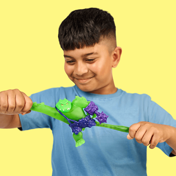 Goo Jit Zu Meteor Madness  - Figura Básica Gooey Rock Jaw 4