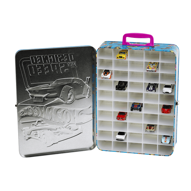 Mala Colecionador - 50 Hot Wheels 2