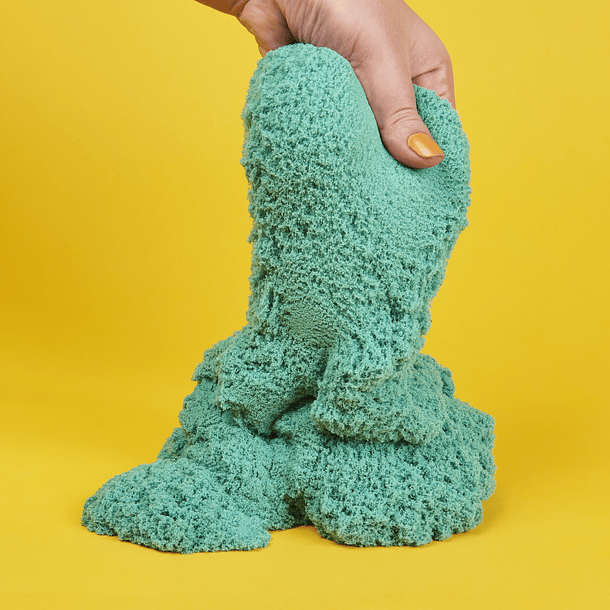 Kinetic Sand - Saco de Areia Turquesa Cristalino 4