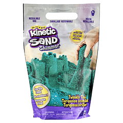 Kinetic Sand - Saco de Areia Turquesa Cristalino