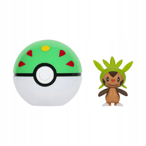 Pokémon Clip 'N' Go - Chespin + Friend Ball 2