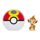 Pokémon Clip 'N' Go - Chimchar + Repeat Ball 2