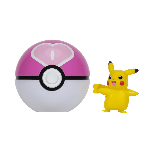 Pokémon Clip 'N' Go - Pikachu + Love Ball 2