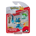 Pokémon - Battle Figure Set Honedge + Frogadier + Bulbasur 1