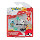 Pokémon - Battle Figure Set Squirtle + Alolan Marowak + Magby 1