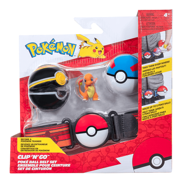 Pokémon Clip 'N' Go Belt Set - Charmander 1
