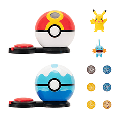 Pokémon - Surprise Attack Game Pikachu + Repeat Ball & Mudkip + Dive Ball