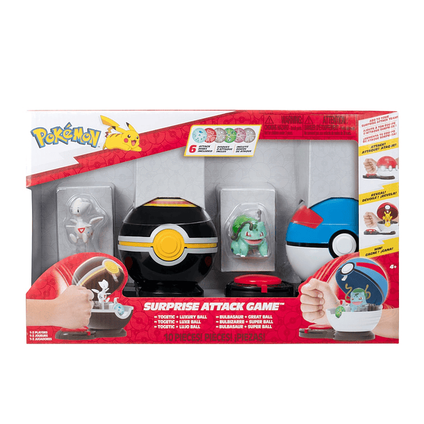 Pokémon - Surprise Attack Game Togetic + Luxury Ball & Bulbasaur + Great Ball 1