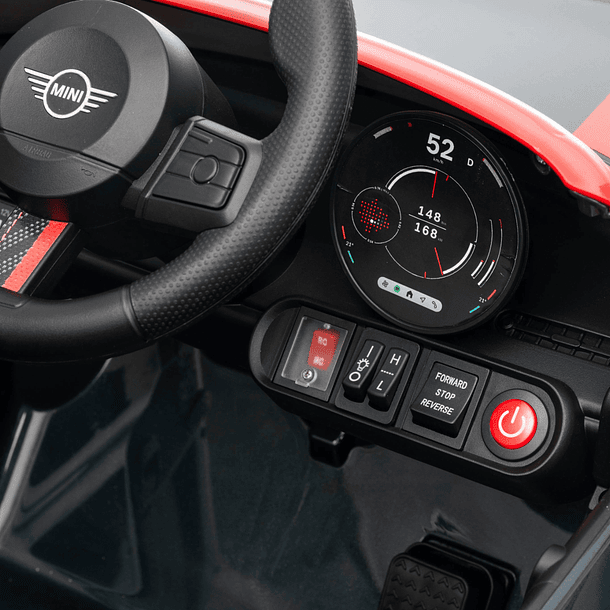 Mini Cooper S Preto 12V 7