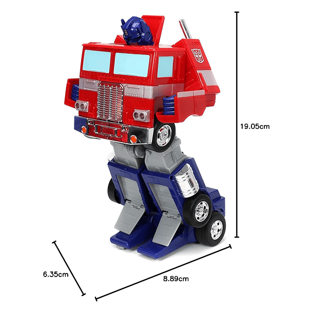 Transformers - Optimus Prime Converting RC 4