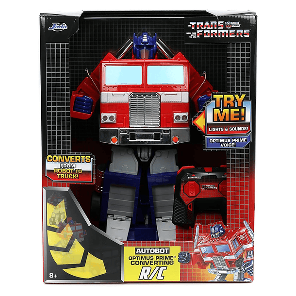 Transformers - Optimus Prime Converting RC 1