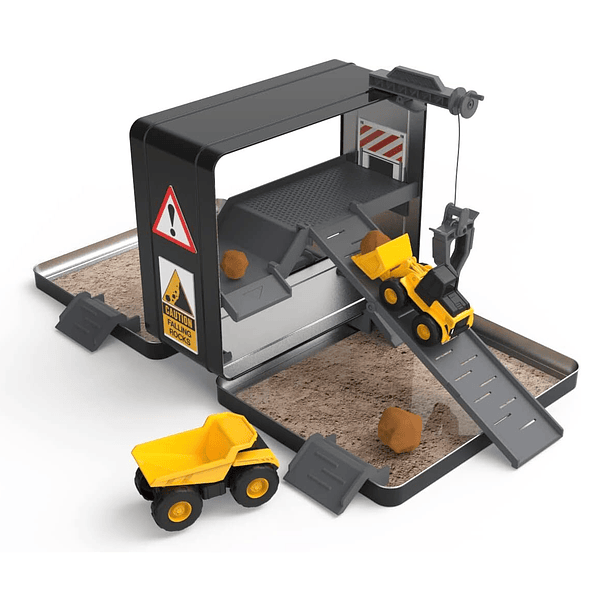 CAT Little Machines - Conjunto com Caixa Metal 2