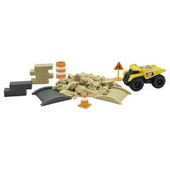 CAT Dig N' Build Dirt - Camião Dumper com Areia