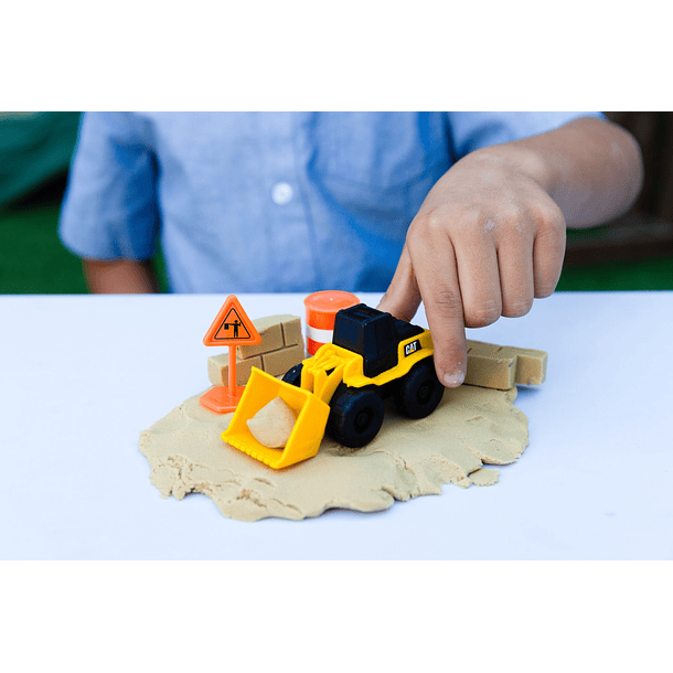 CAT Dig N' Build Dirt - Camião Dumper com Areia 3