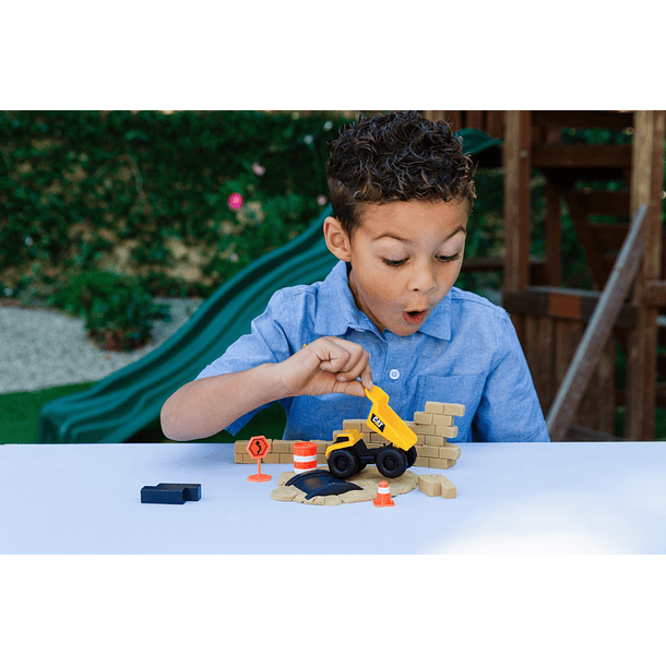 CAT Dig N' Build Dirt - Camião Dumper com Areia 4