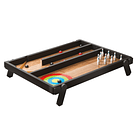 Olivo - Mesa 4 em 1 Ping-Pong, Bowling, Curling e Shuffleboard 2