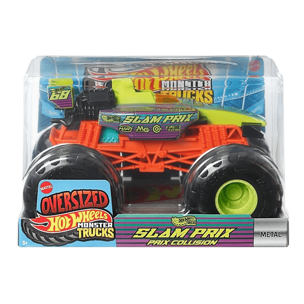 Hot Wheels Monster Trucks Oversized - Slam Prix 