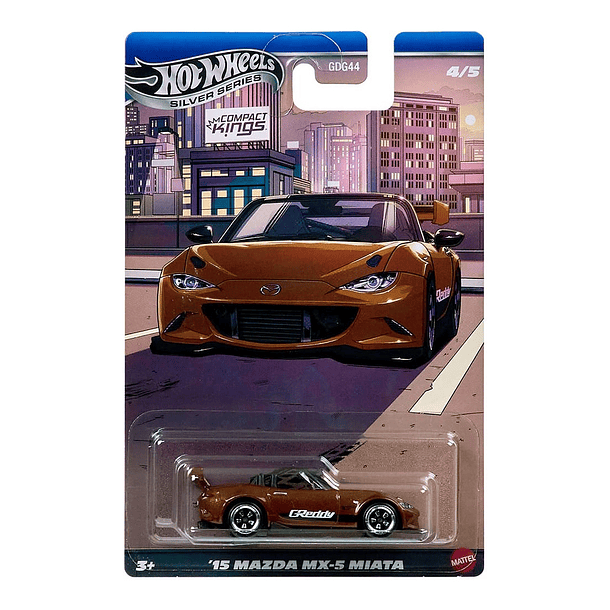 Hot Wheels Silver Series Compact Kings - '15 Mazda MX-5 Miata 1