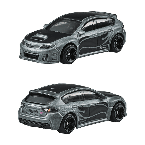 Hot Wheels Silver Series Compact Kings - Subaru WRX STI 2