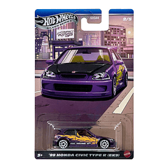 Hot Wheels Silver Series Compact Kings - '99 Honda Civic Type R (EK9)