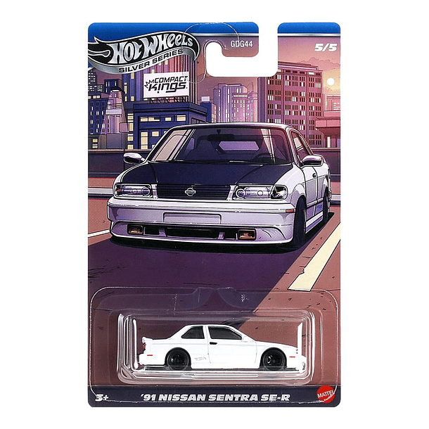 Hot Wheels Silver Series Compact Kings - '91 Nissan Sentra SE-R 1