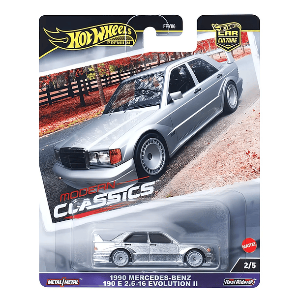 Hot Wheels Modern Classics - 1990 Mercedes Benz 190 E 2.5-16 Evolution II 