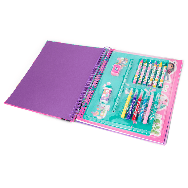 Color & Create - Livro de Atividades para Colorir Gabby's Dollhouse 2