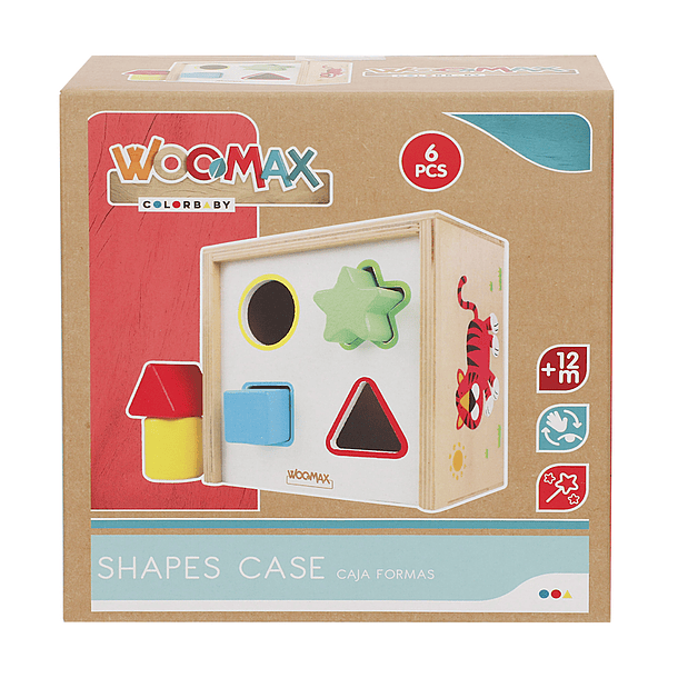 Woomax - Caixa Formas de Madeira 1