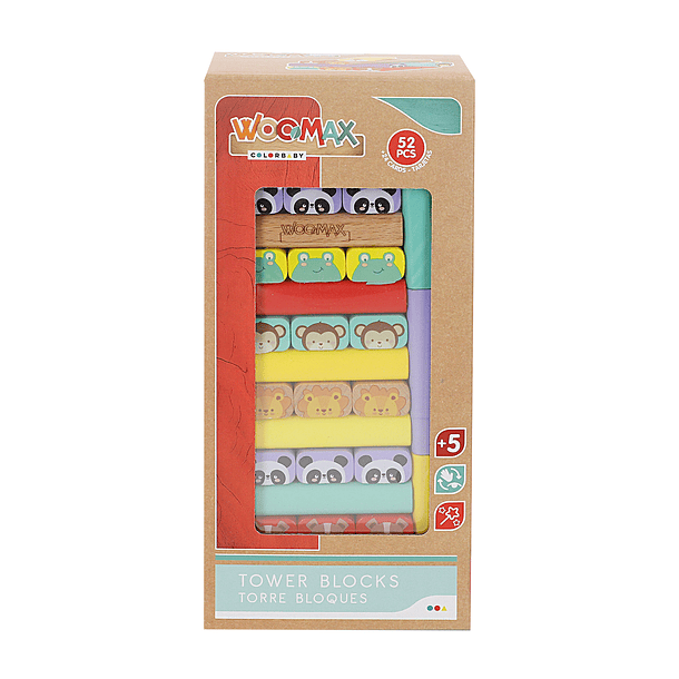 Woomax - Torre de Blocos em Madeira 1