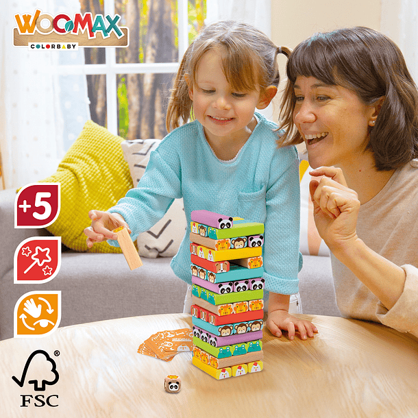 Woomax - Torre de Blocos em Madeira 6